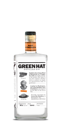 Green Hat Navy Strength Gin