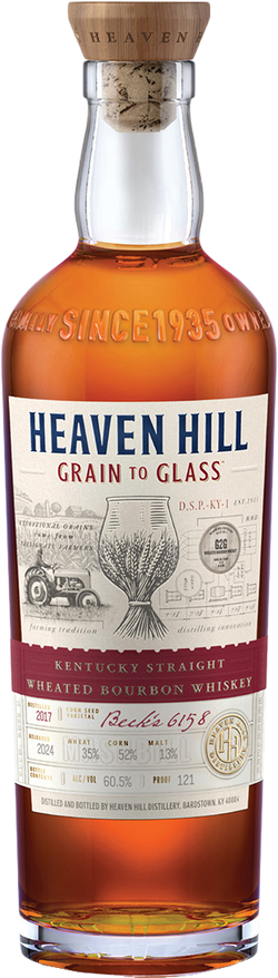 Heaven Hill Grain to Glass Kentucky Straight Wheated Bourbon Whiskey