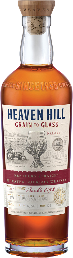 Heaven Hill Grain to Glass Kentucky Straight Wheated Bourbon Whiskey