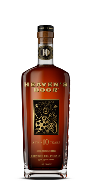 Heaven's Door Decade Series Release 2 Straight Rye Whiskey