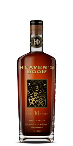 Heaven's Door Decade Series Release 2 Straight Rye Whiskey