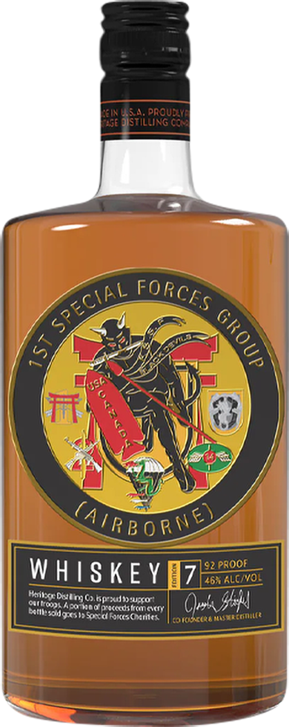 Heritage Distilling Co. 1st Special Forces Group Blended Whiskey