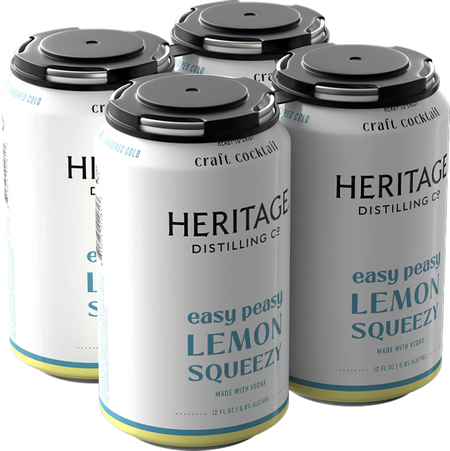 Heritage Distilling Co. Easy Peasy Lemon Squeezy (354mL)