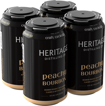 Heritage Distilling Co. Peachy Bourbon (354mL)