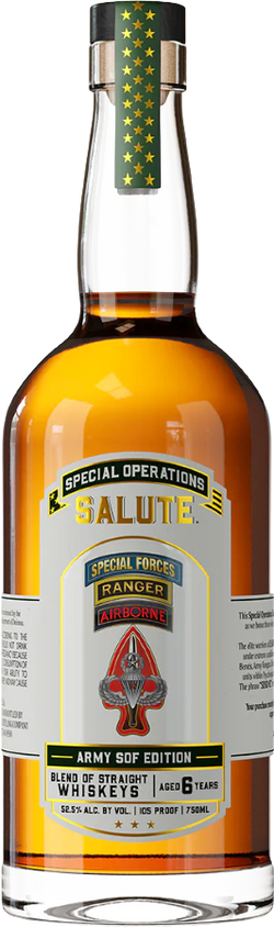 Heritage Distilling Special Operations Salute Army SOF Edition Whiskey