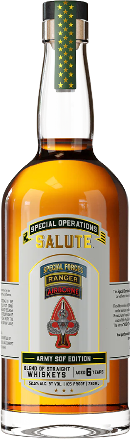 Heritage Distilling Special Operations Salute Army SOF Edition Whiskey