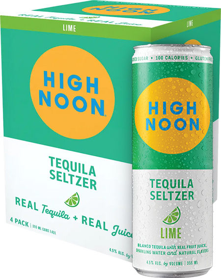 High Noon Lime Tequila Seltzer (680mL)