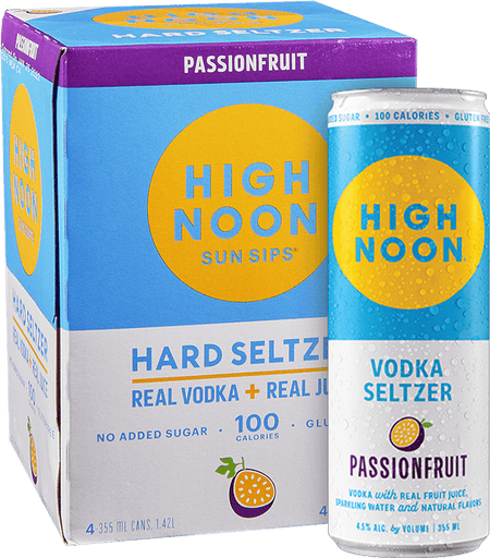 High Noon Passionfruit Vodka Seltzer (1.42L)