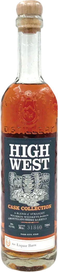 High West Distillery Amontillado Sherry Barrel Select Straight Bourbon Whiskey