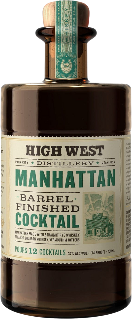 High West Manhattan Barrel Finished Cocktail