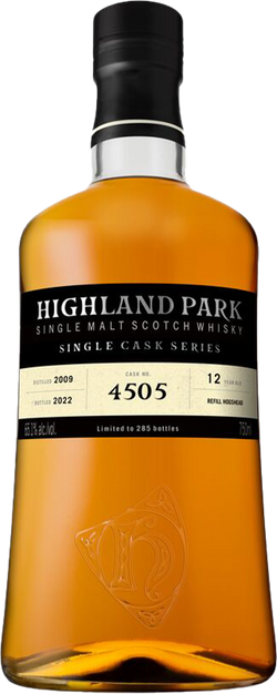 Highland Park 12 Year Old #4505 Single Cask Scotch Whisky