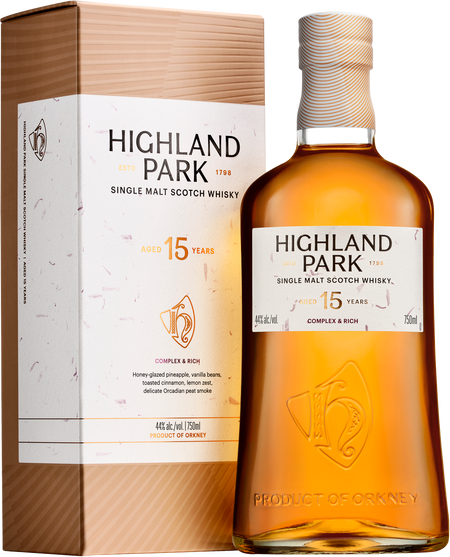 Highland Park 15 Year Old Single Malt Scotch Whisky