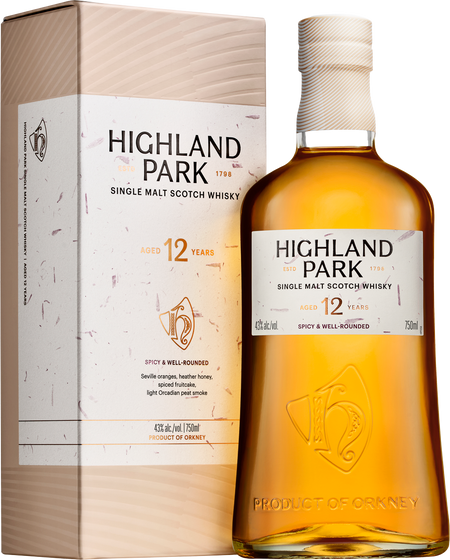 Highland Park 12 Year Old Single Malt Scotch Whisky