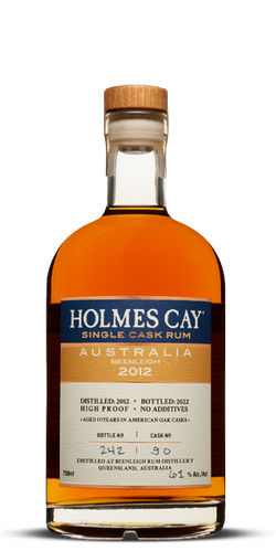 Holmes Cay Australia Beenleigh 2012 Single Cask Rum