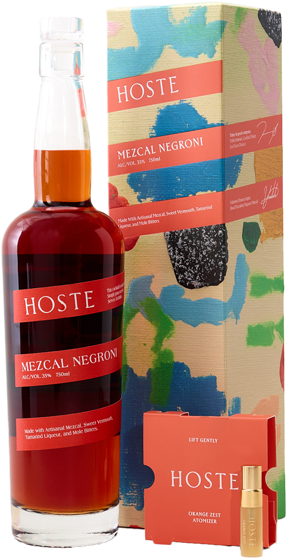 Hoste Mezcal Negroni Cocktail