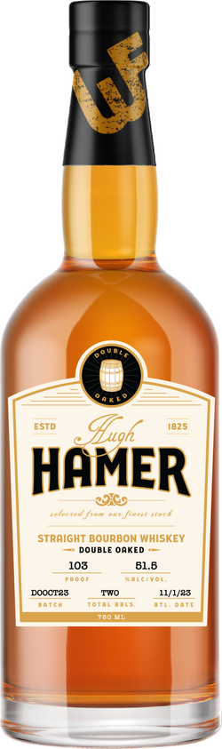 Hugh Hamer Double Oak Small Batch Straight Bourbon Whiskey