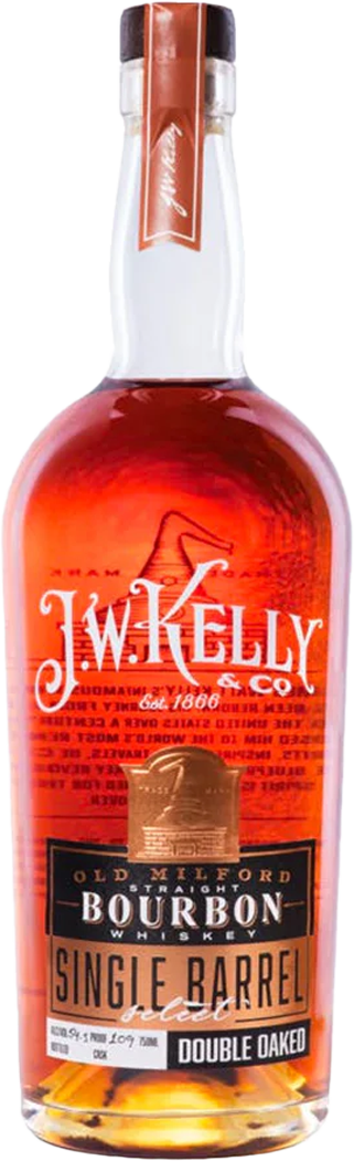 J. W. Kelly & Co. 'Old Milford' Single Barrel Select Straight Bourbon Whiskey