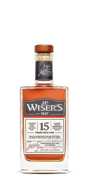 J.P. Wiser's 15 Year Old Blended Canadian Whisky