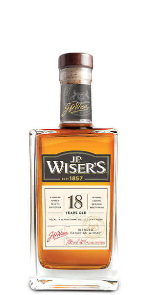 J.P. Wiser's 18 Year Old Blended Canadian Whisky