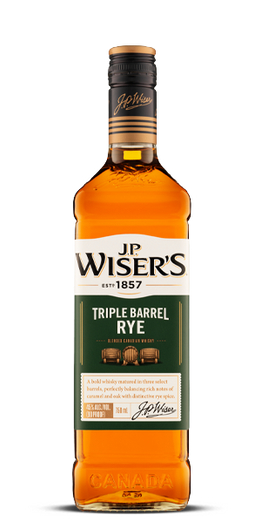 J.P. Wiser's Triple Barrel Rye Blended Canadian Whisky