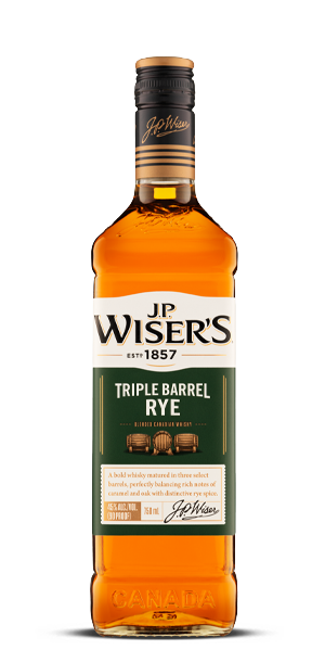 J.P. Wiser's Triple Barrel Rye Blended Canadian Whisky