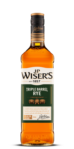 J.P. Wiser's Triple Barrel Rye Blended Canadian Whisky