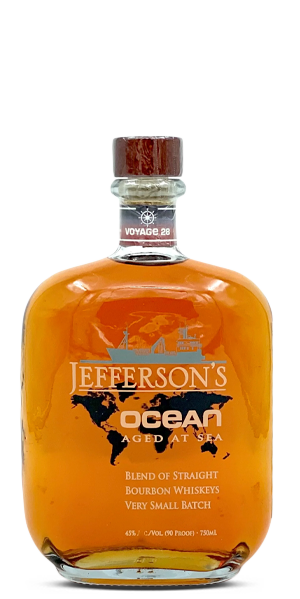Jefferson's Ocean Aged at Sea Voyage 28 Bourbon Whiskey