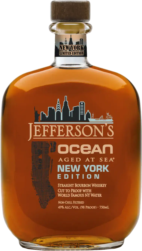 Jefferson's 'Ocean' Aged at Sea New York Edition Straight Bourbon Whis »  Buy Online 🥃 – Flaviar