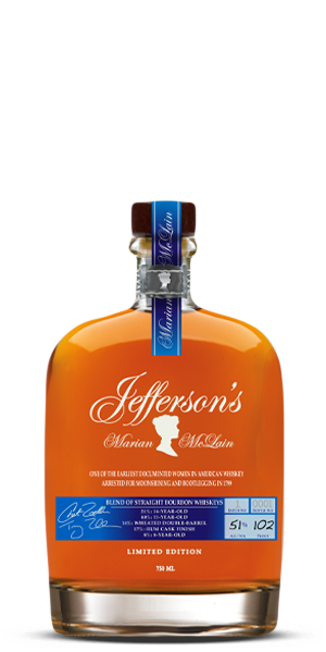 Jefferson's Marian McLain Blended Bourbon Whiskey