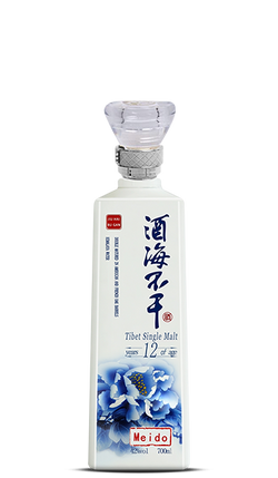 Jiu Hai Bu Gan Meido 12 Year Old Single Malt Whisky (700mL)