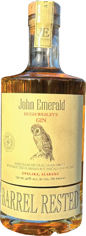John Emerald Hugh Wesley's Barrel Rested Gin