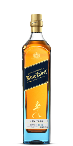 Johnnie Walker Blue Label, New York