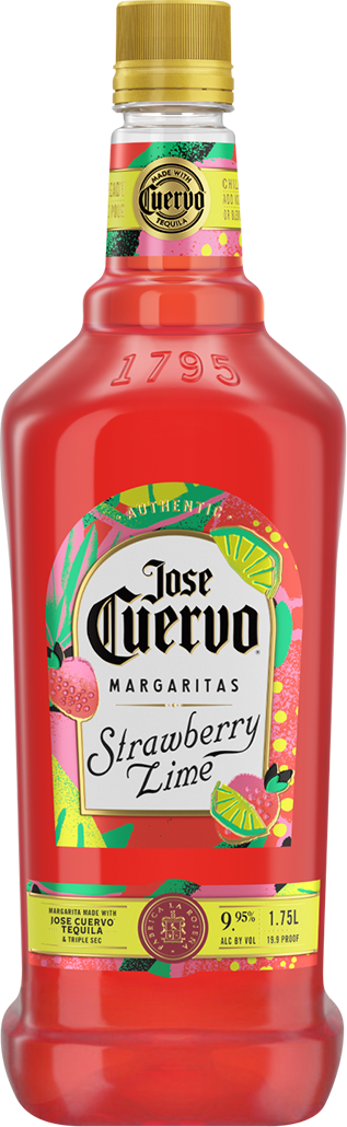 Jose Cuervo Authentic Strawberry Lime Margarita - 375ml