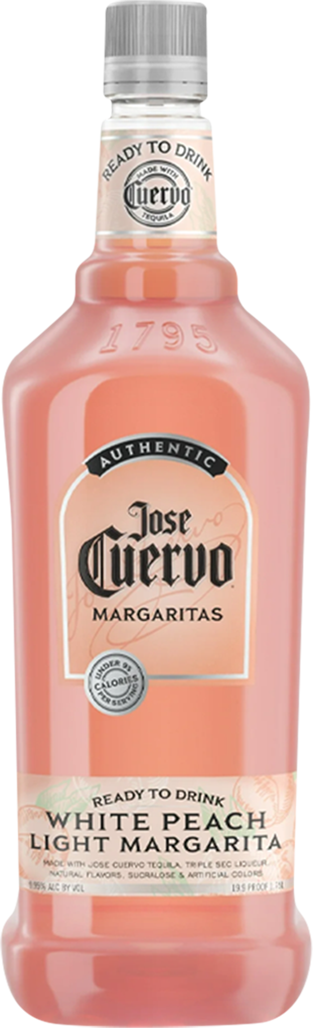 Jose Cuervo Authentic White Peach Light Margarita (1.75L)