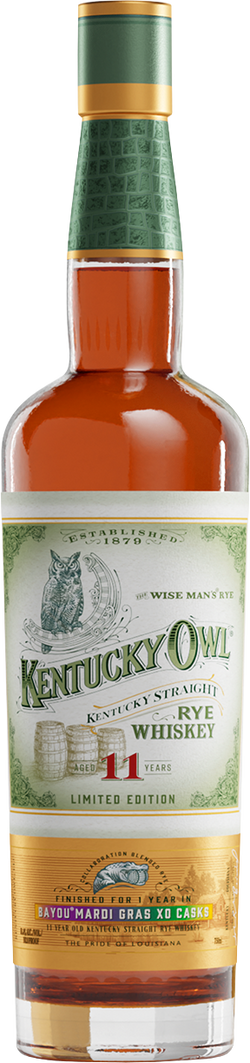 Kentucky Owl Mardi Gras XO Cask Limited Edition Kentucky Rye Whiskey