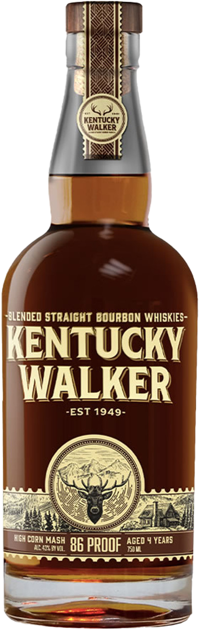 Kentucky Walker Blended Straight Bourbon Whiskey