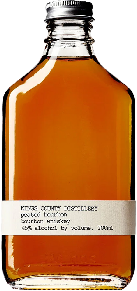 Kings County Distillery Peated Bourbon Whiskey (200mL)