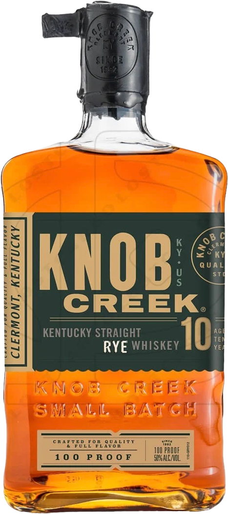 Knob Creek 10 Year Old Straight Rye Whiskey