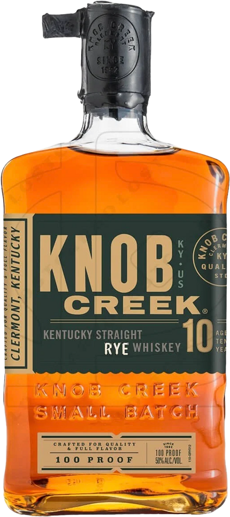 Knob Creek 10 Year Old Straight Rye Whiskey