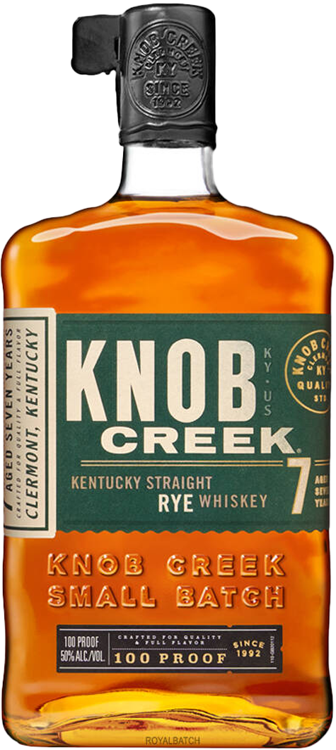 Knob Creek 7 Year Old Straight Rye Whiskey