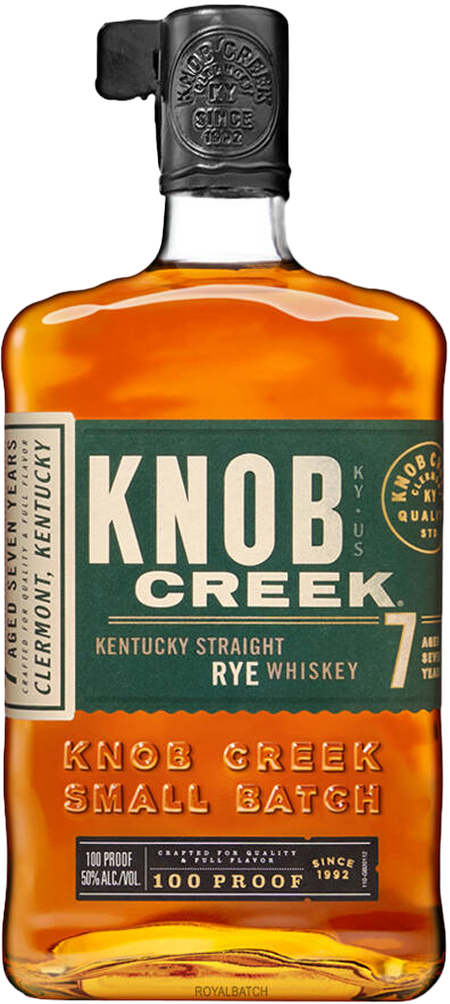 Knob Creek 7 Year Old Straight Rye Whiskey