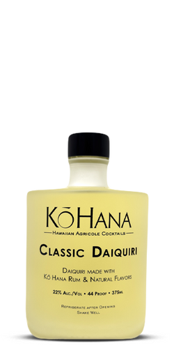 Kō Hana Hawaiian Classic Daiquiri Cocktail (375mL)
