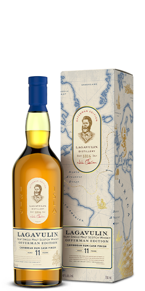 Lagavulin Offerman Edition 11 Year Old Caribbean Rum Cask Single Malt Scotch Whisky