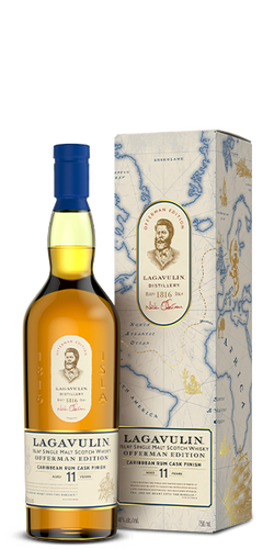 Lagavulin Offerman Edition 11 Year Old Caribbean Rum Cask Single Malt Scotch Whisky