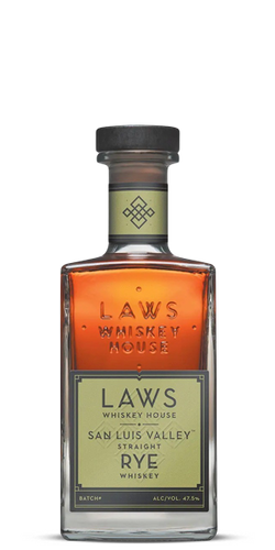 Laws San Luis Valley Straight Rye Whiskey