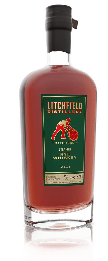 Litchfield Distillery Batchers' Straight Rye Whiskey