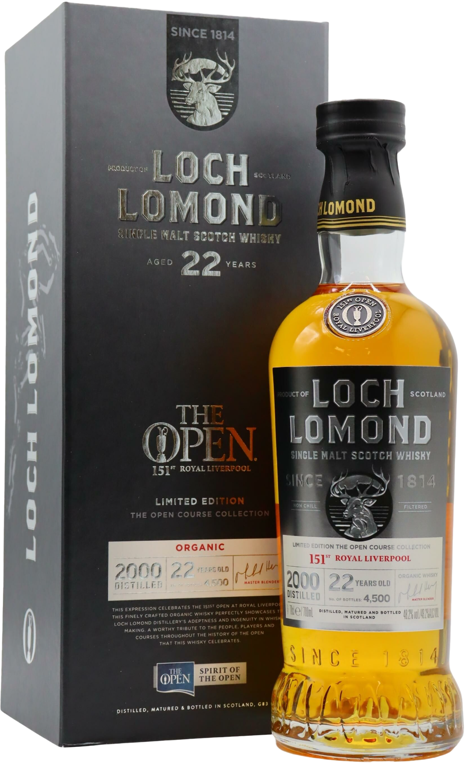 Loch Lomond The Open Course Collection 2023 22 Year Old Royal Liverpool Whisky