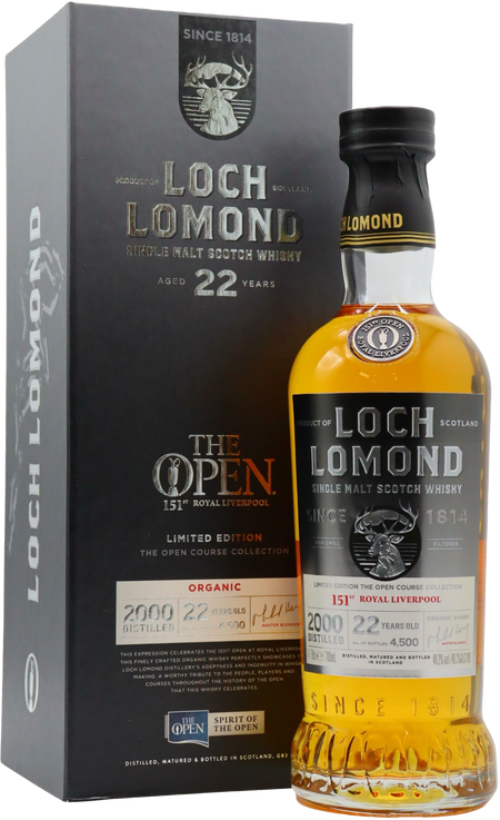 Loch Lomond The Open Course Collection 2023 22 Year Old Royal Liverpool Whisky