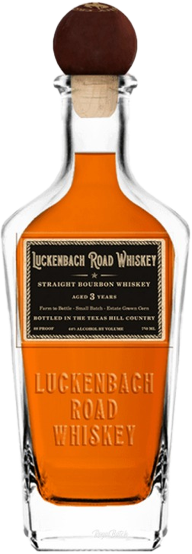 Luckenbach Road 3 Year Old Bourbon Whiskey