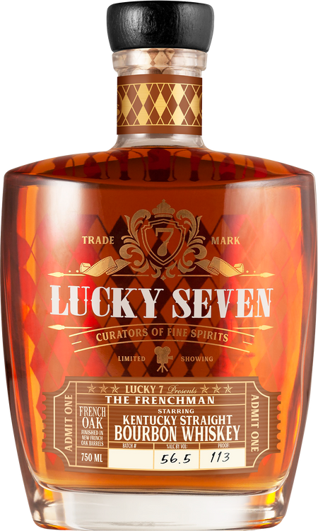Lucky Seven 'The Frenchman' Kentucky Straight Bourbon Whiskey